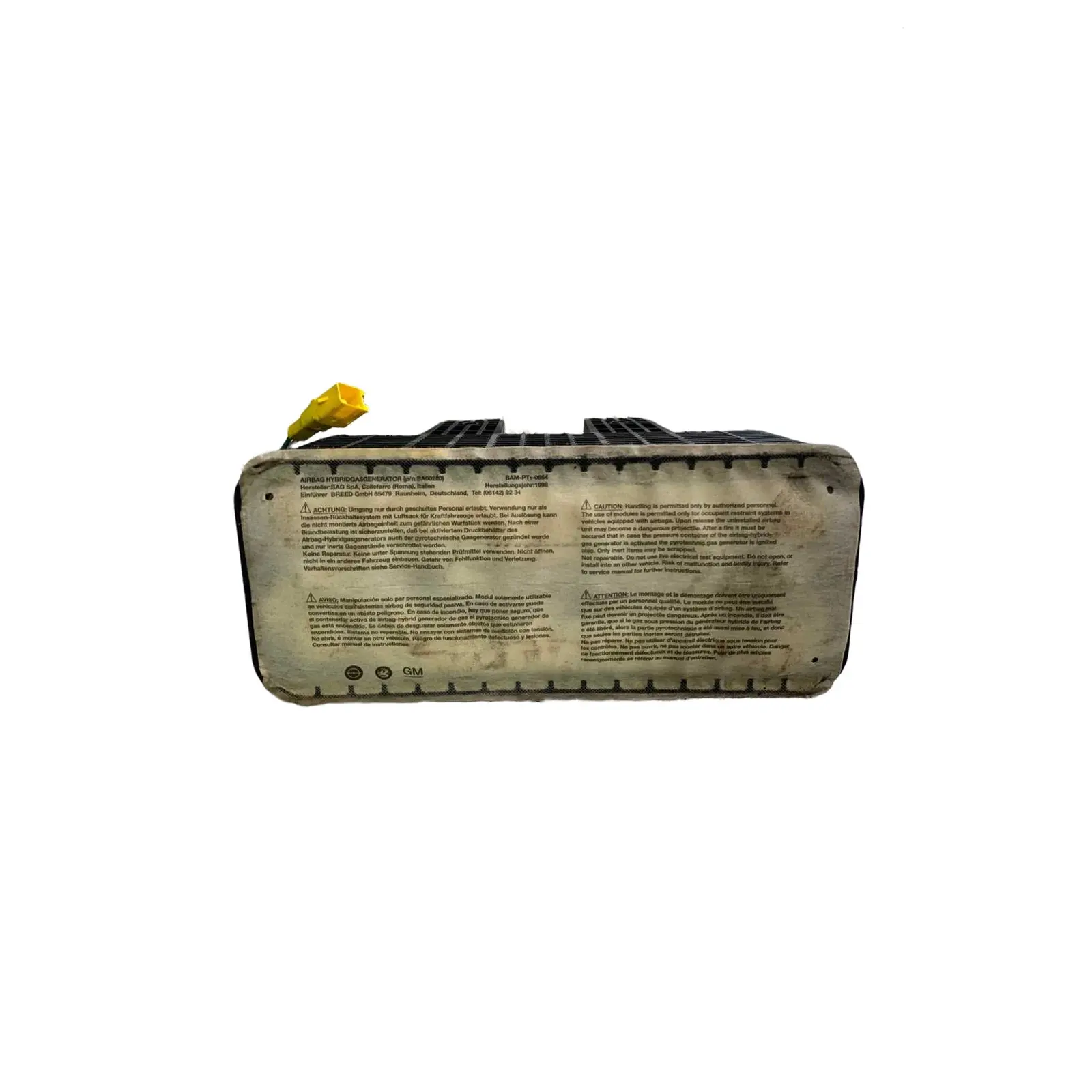 Bolsa Airbag Passageiro Chevrolet Vectra 1997/2005