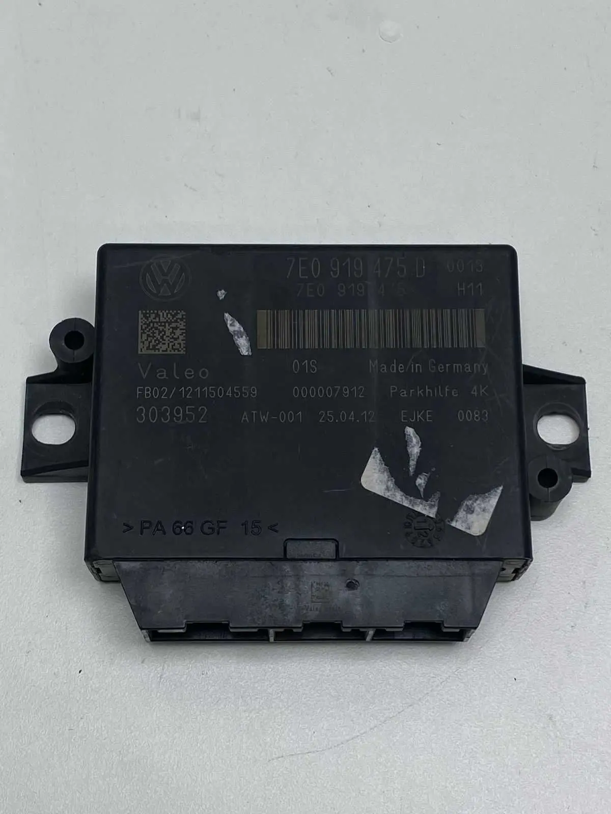 Módulo SENSOR EstacionAMENTO VW Amarok 2010 2016 7e0919475d