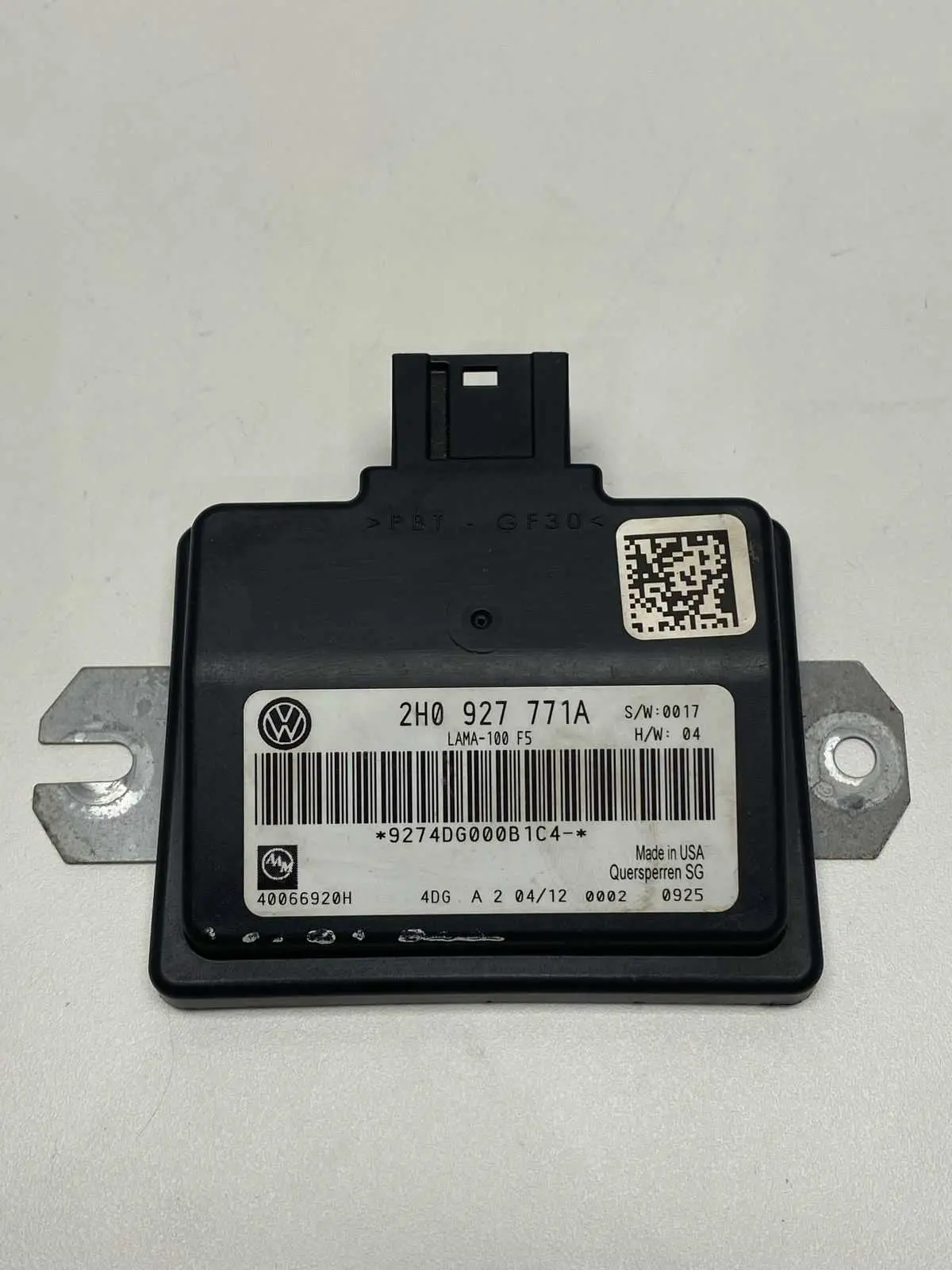 Modulo Bloqueio Diferencial Amarok 2h0927771a 2010 A 2016