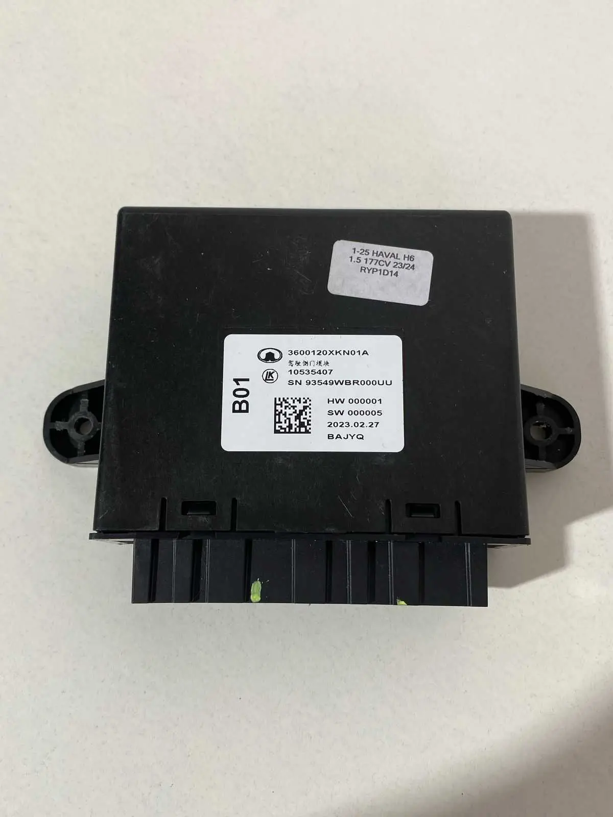 Módulo Porta Dianteira Esquerda Gwm Haval H6 2023 2024