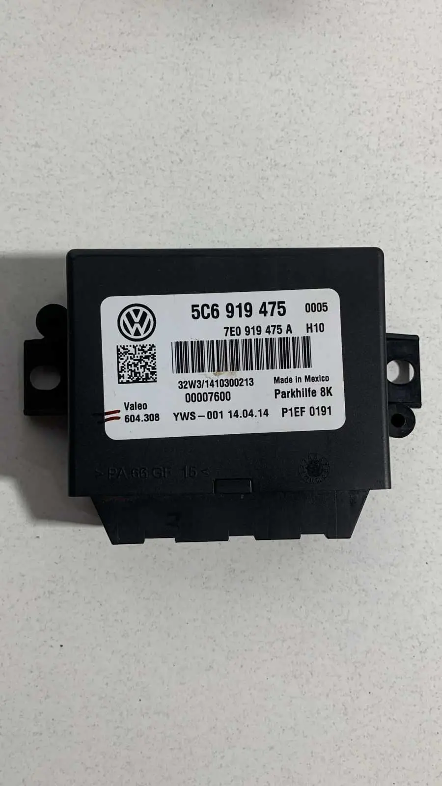 Módulo Sensor Estacionamento Vw Jetta 2.0 Tsi 2011 Até 2015