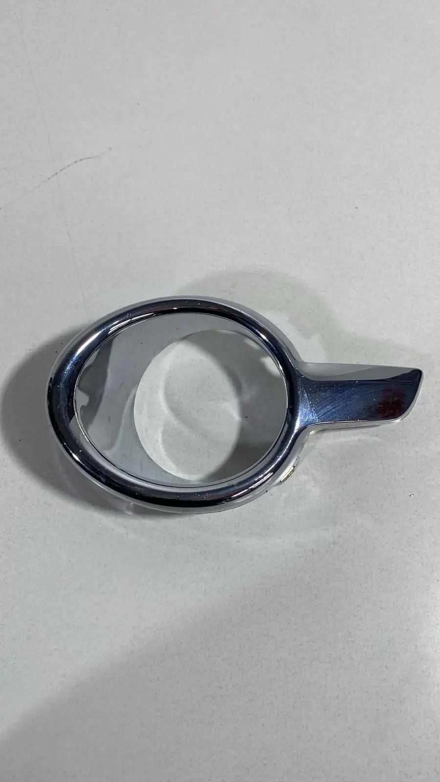 Moldura Farol Milha LE Peugeot 208 Cromada 2013 2016 Usado