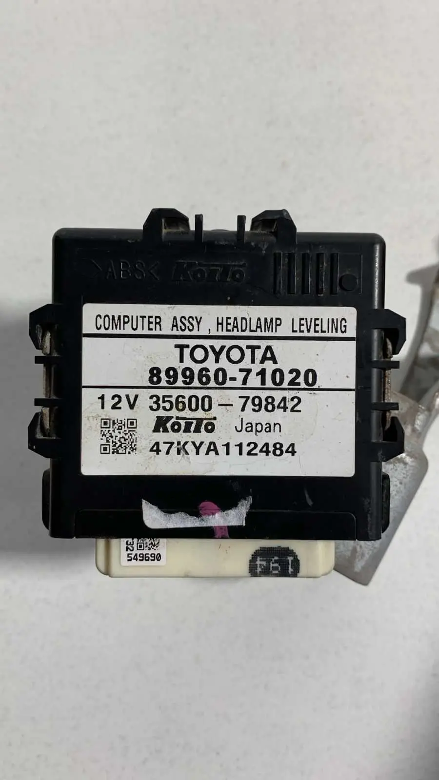Modulo Central Computador Assy Toyota Hilux 3.0 2014 UsadO