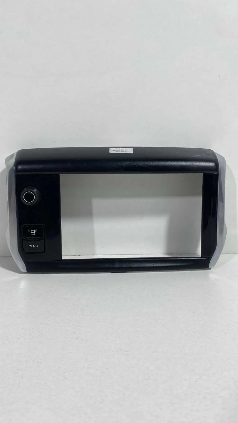 Moldura Painel Multimidia c botões PEUGEOT 208 2014 2016