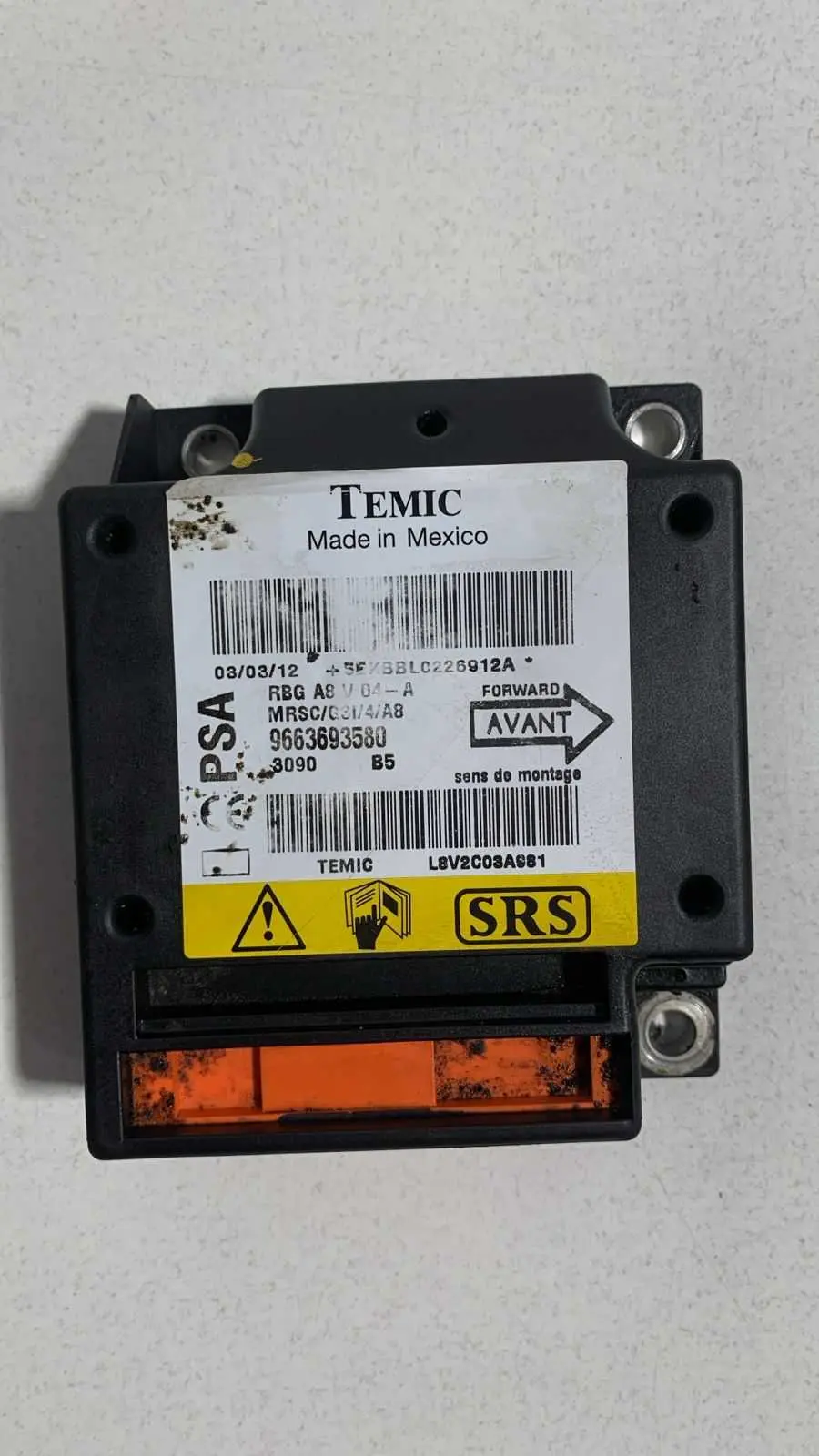 MODULO CENTRAL (ACIONADO) CITROEN C3 EXCL 1.4 FLEX 2012