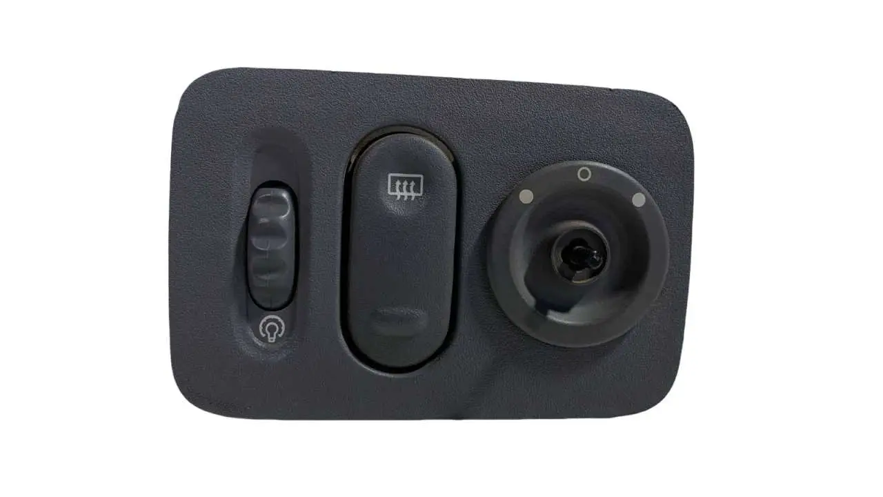 BOTÃO LUZ COMANDO RETROVISOR DESEMBAÇADOR RENAULT CLIO 2002