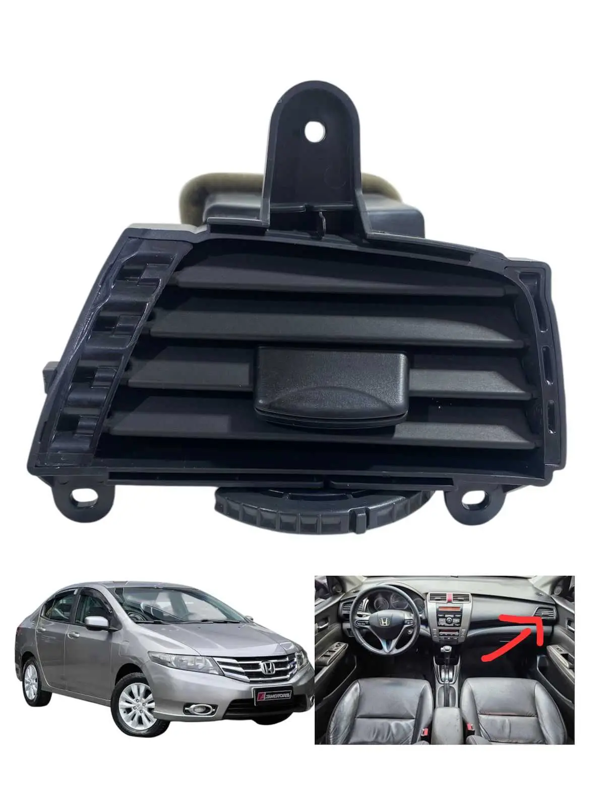 Difusor Ar Lateral Direito Honda City 2012 2013 Original