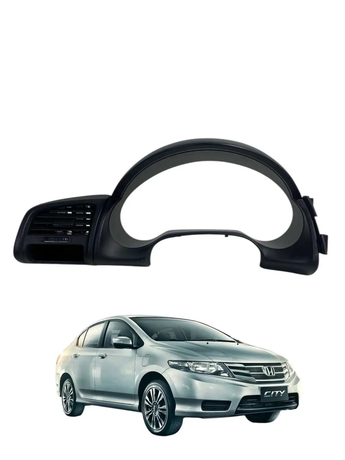 Moldura Acabamento Painel Instrumento Honda City 2013 2014