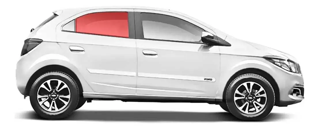 Vidro traseiro direito CHEVROLET ONIX 2013