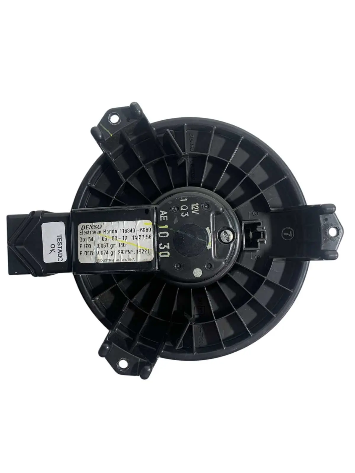 Motor Vent Ar Forçado Honda City / Fit 2009 - 2013 Original