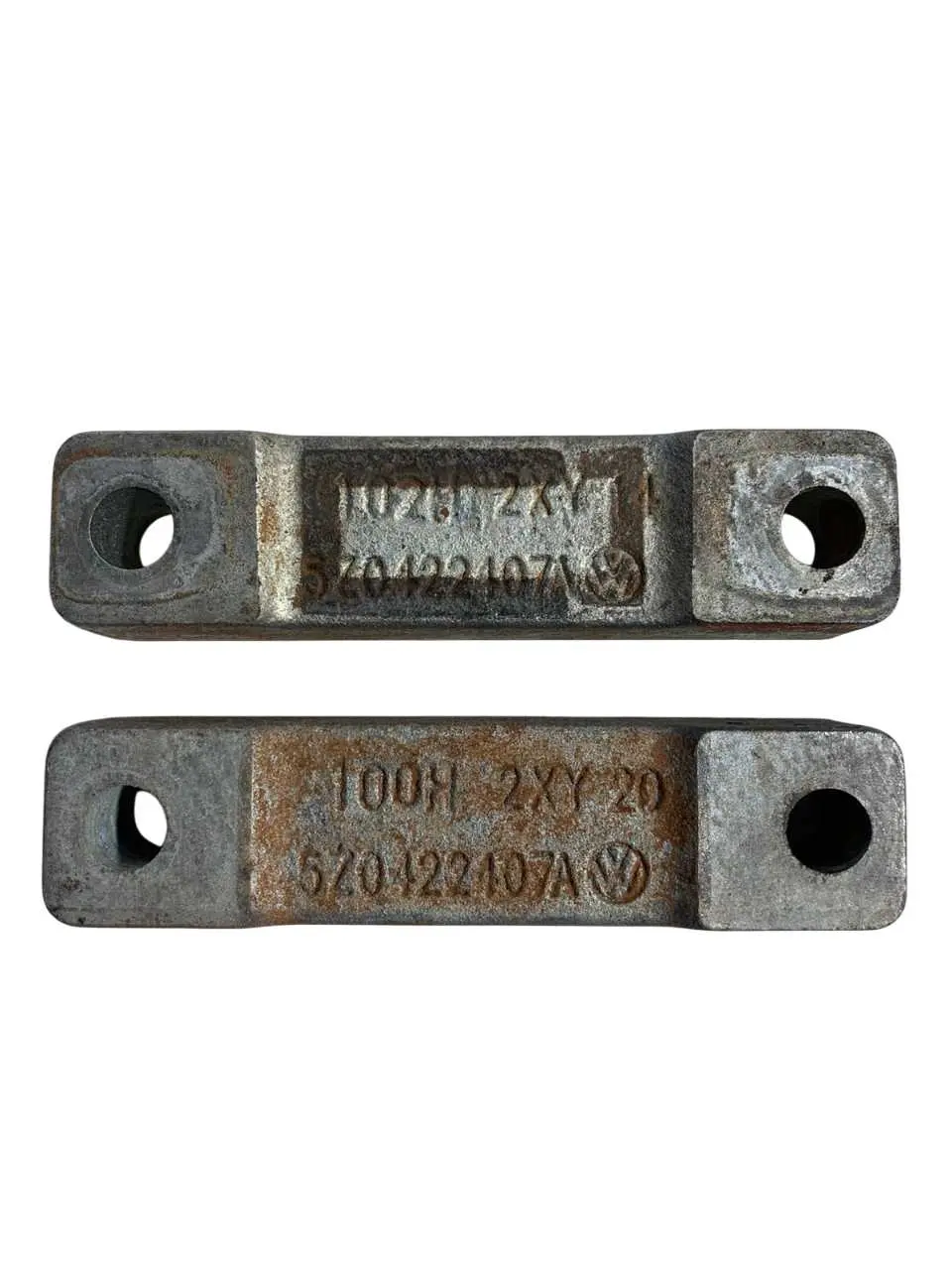 Par Suporte Calço Caixa De Direção Vw Saveiro G8 5z0422407a