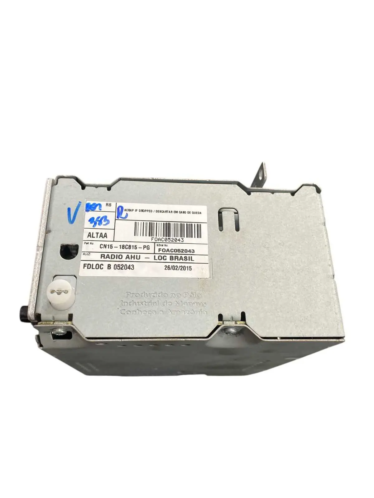 Módulo Rádio Ford Focus 2013 A 2017 Original Cn1518c815pg