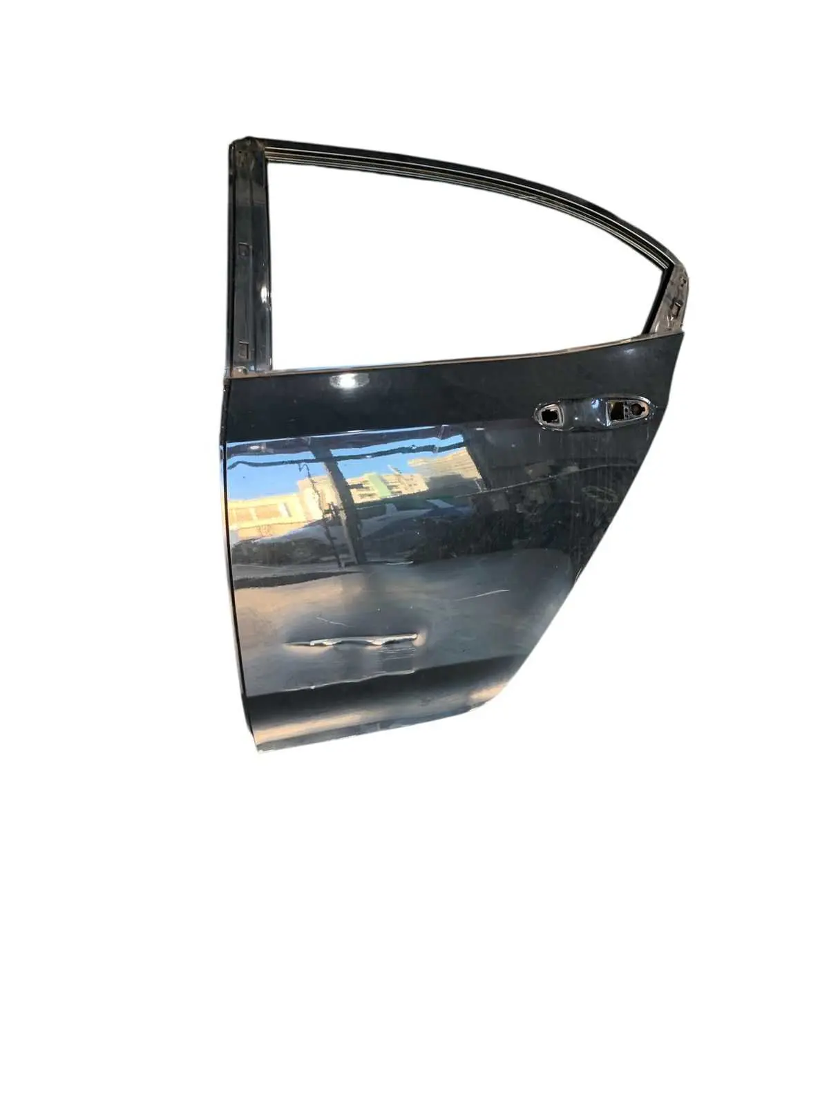 Porta Traseira Esquerda Detalhe Honda City 2013 2014 2015